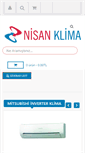 Mobile Screenshot of nisanklima.com